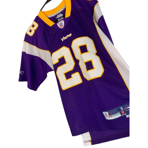 Reebok NFL Minnesota Vikings Adrian Peterson #28 Jersey Size Small Sewn - Picture 1 of 7
